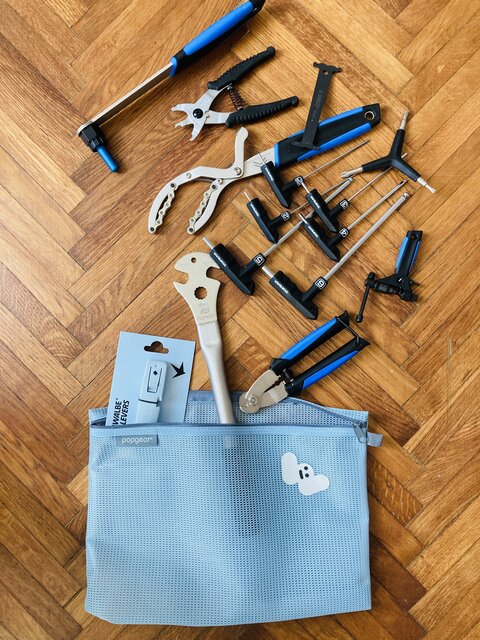 Nářadí pro začínající cyklo-kutily/kutilky