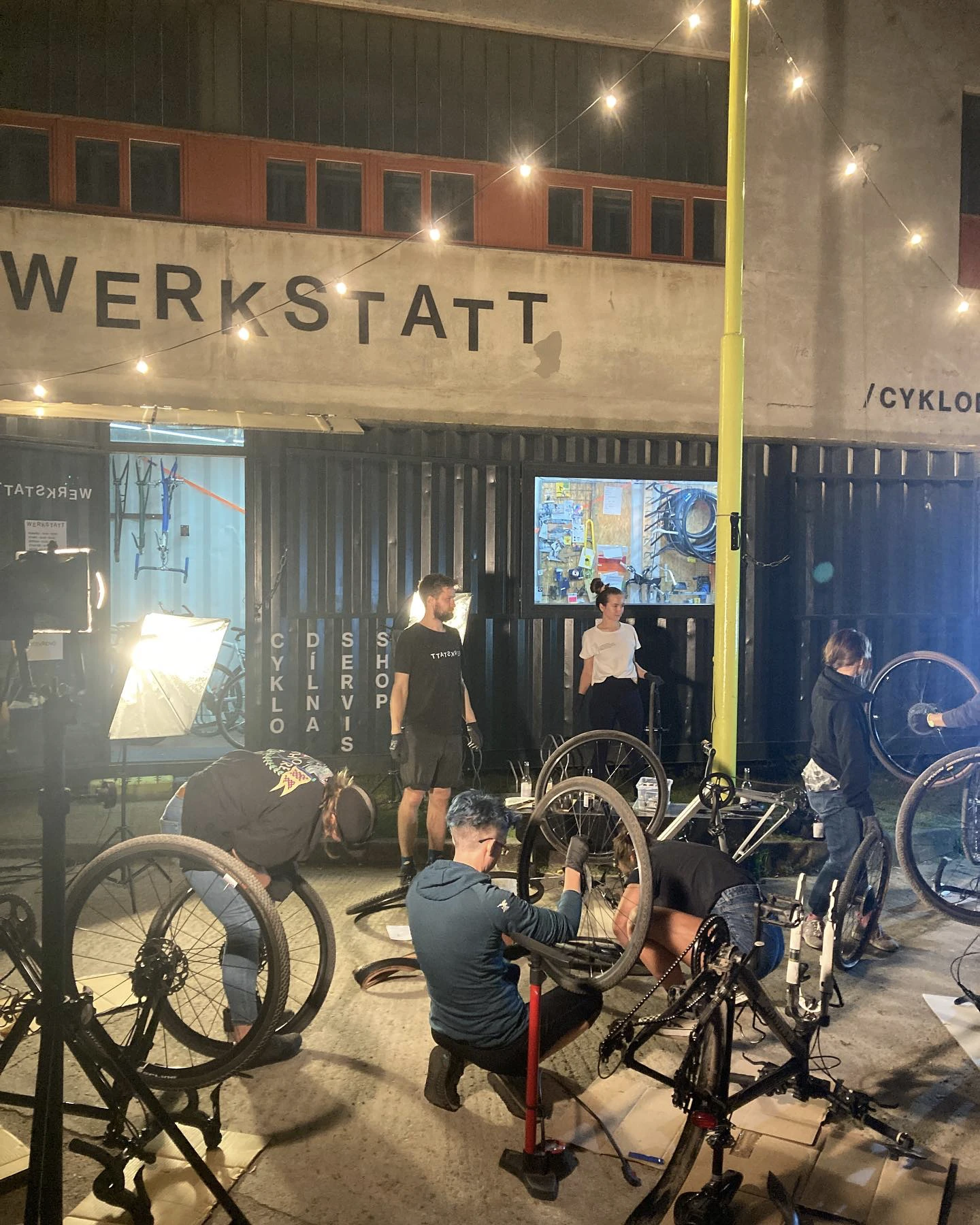 WERKSTATT [verkštat] dílna (nejen) pro městskou a silniční cyklistiku