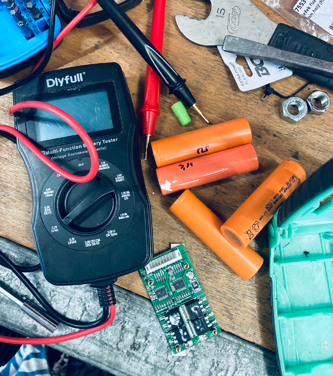 Repase baterií elektrokol